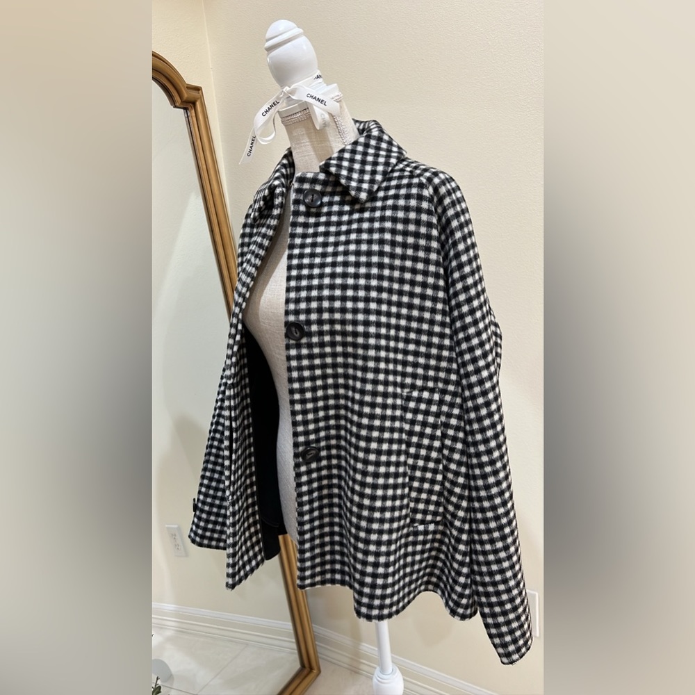 Zara Checkered Coat